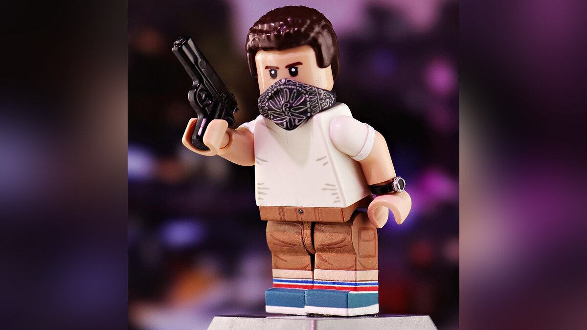 Фанат показал LEGO-версии Люсии и Джейсона из Grand Theft Auto 6