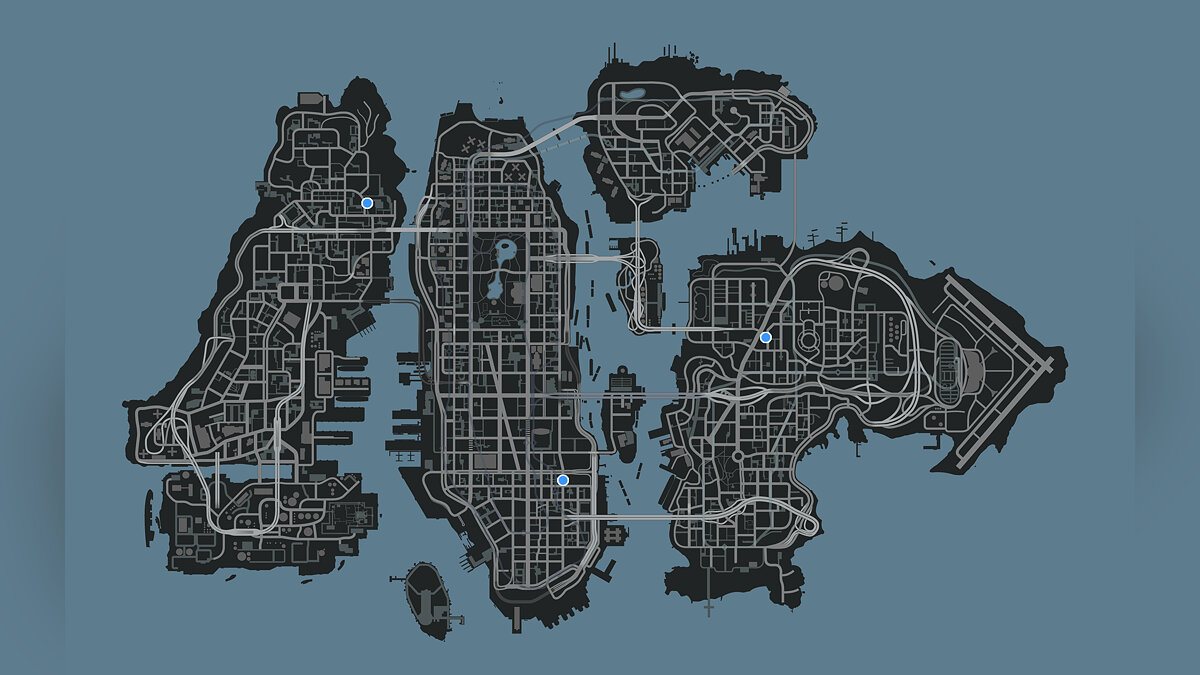 В утекших файлах GTA 5 нашли карту Либерти-Сити