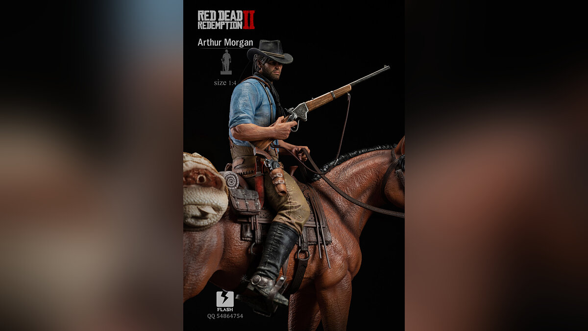 Анонсирована фигурка Артура Моргана из Red Dead Redemption 2 за $915