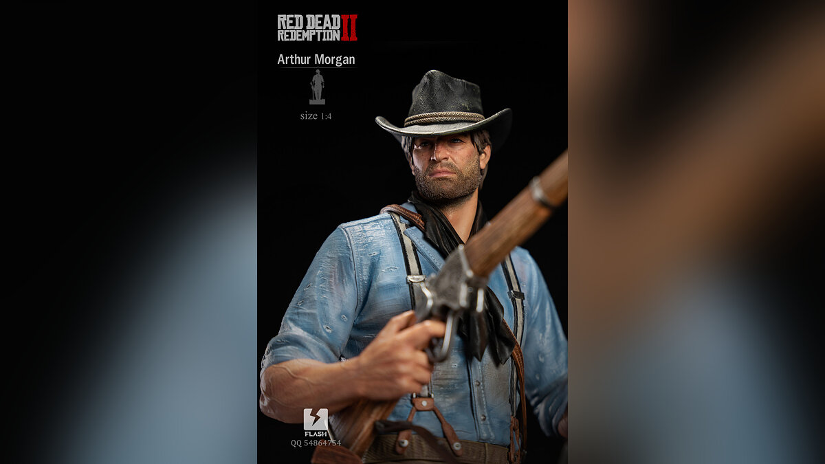 Анонсирована фигурка Артура Моргана из Red Dead Redemption 2 за $915