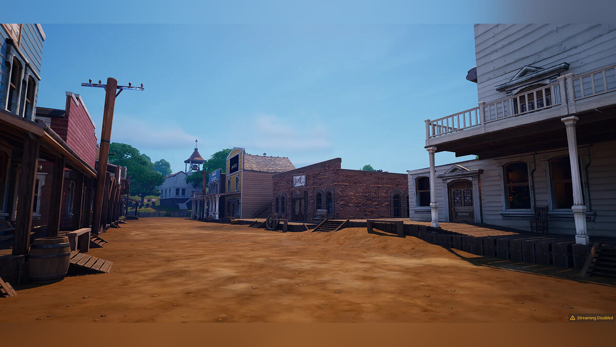 В Fortnite воссоздали город Валентайн из Red Dead Redemption 2