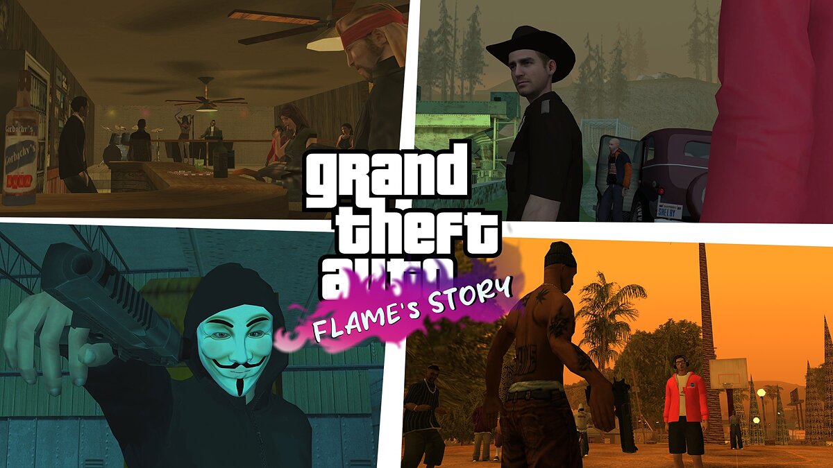 A large-scale mod GTA SA: Flame's Story has been released