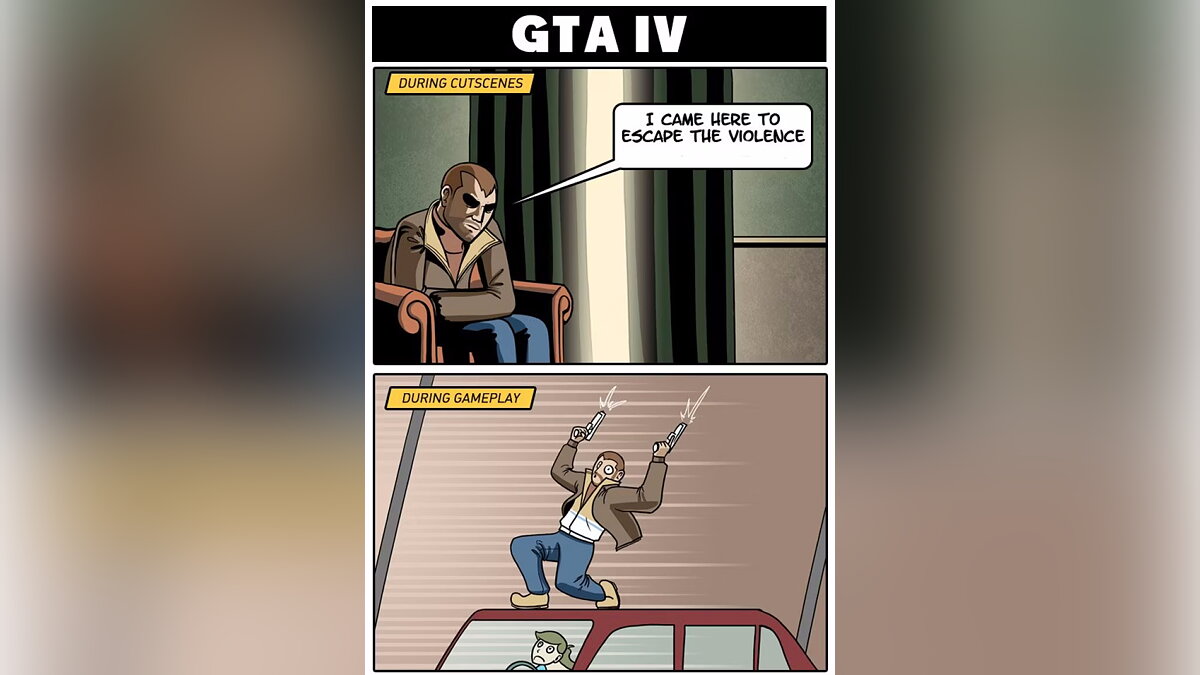 Фанатские мини-комиксы по мотивам игр серии GTA