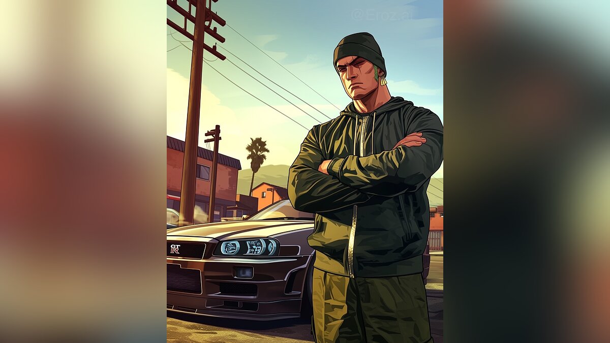 AI Imagines How One Piece Anime Characters Would Look in the World of GTA