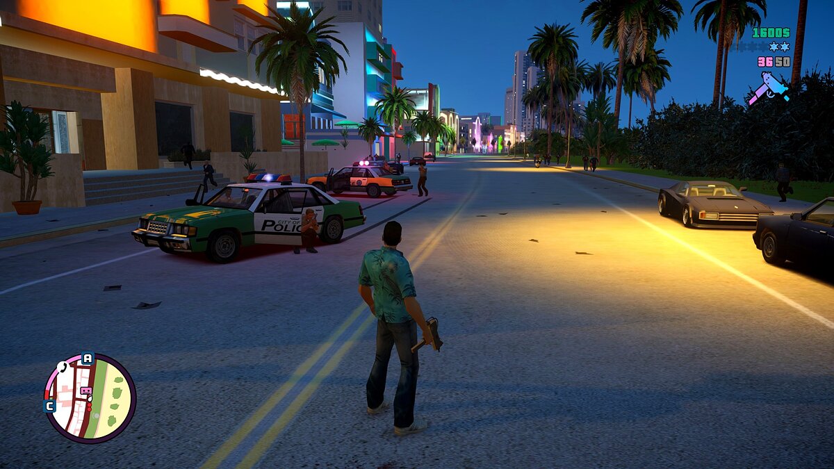 Работа над GTA Vice City на движке GTA 4 почти завершена - моддеры показали новый скриншот