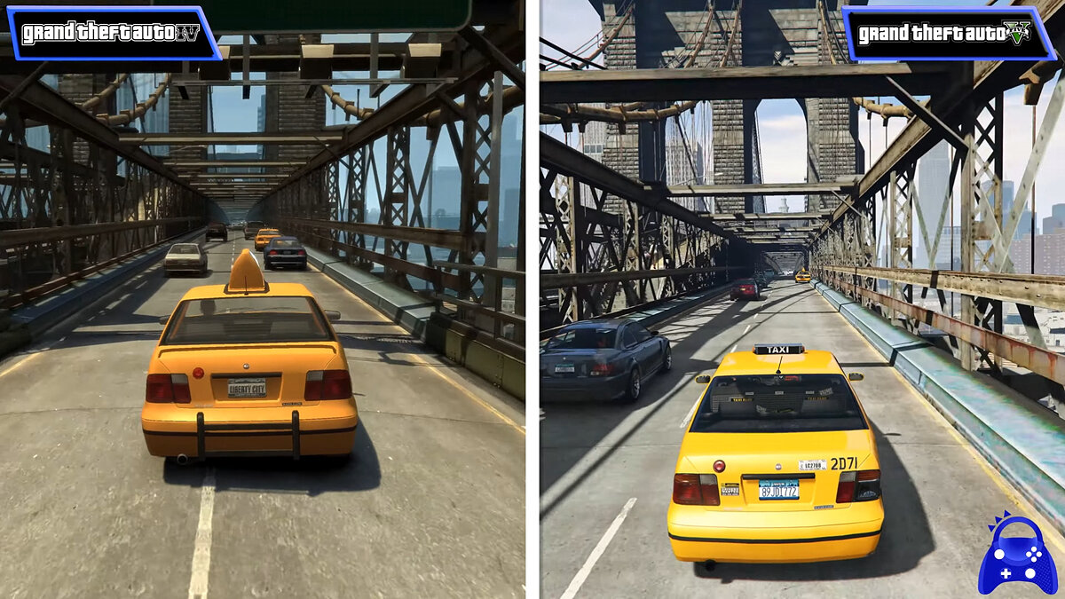 В сети сравнили GTA 4 с отмененным модом Liberty City Preservation Project для GTA 5